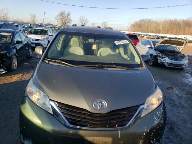 5TDKK3DC7BS138983 - 2011 TOYOTA SIENNA LE GREEN photo 5