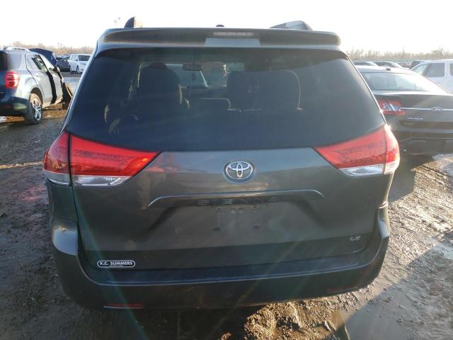 5TDKK3DC7BS138983 - 2011 TOYOTA SIENNA LE GREEN photo 6