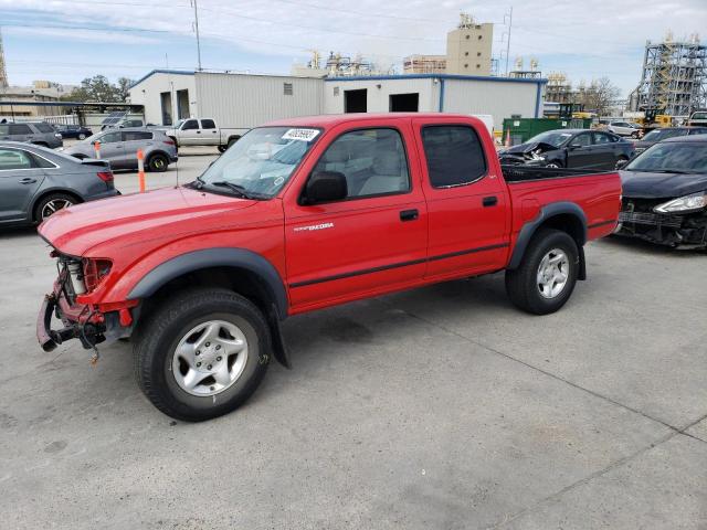 5TEGN92N51Z810089 - 2001 TOYOTA TACOMA DOUBLE CAB PRERUNNER RED photo 1