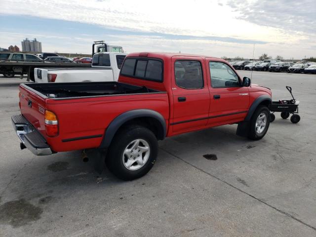 5TEGN92N51Z810089 - 2001 TOYOTA TACOMA DOUBLE CAB PRERUNNER RED photo 3