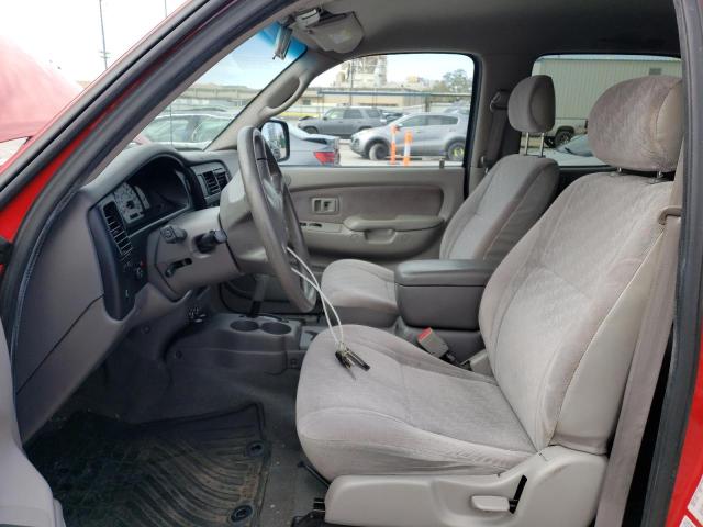 5TEGN92N51Z810089 - 2001 TOYOTA TACOMA DOUBLE CAB PRERUNNER RED photo 7