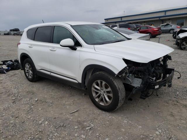 5NMS2CADXKH074440 - 2019 HYUNDAI SANTA FE SE WHITE photo 4