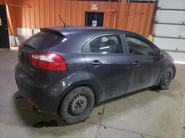 KNADN5A34D6885571 - 2013 KIA RIO EX GRAY photo 3