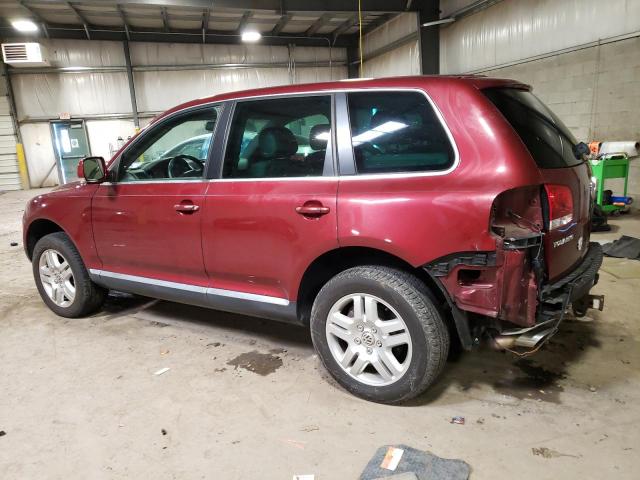 WVGZM77L75D082034 - 2005 VOLKSWAGEN TOUAREG 4.2 RED photo 2