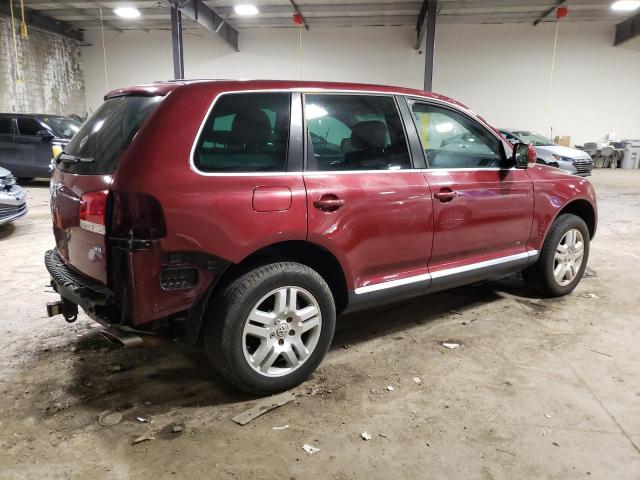 WVGZM77L75D082034 - 2005 VOLKSWAGEN TOUAREG 4.2 RED photo 3