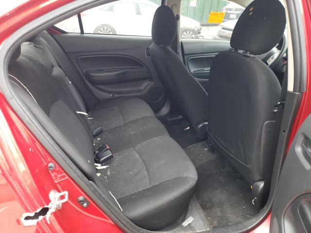 ML32FUFJXMHF02820 - 2021 MITSUBISHI MIRAGE G4 ES წითელი ფოტო 10