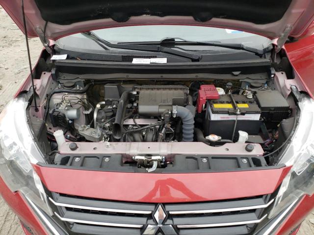 ML32FUFJXMHF02820 - 2021 MITSUBISHI MIRAGE G4 ES წითელი ფოტო 11