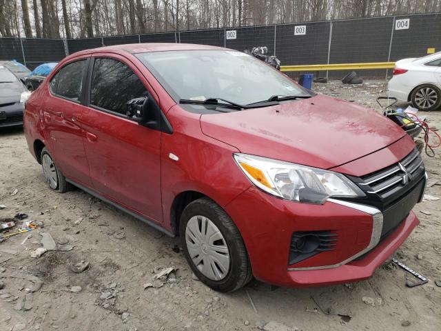 ML32FUFJXMHF02820 - 2021 MITSUBISHI MIRAGE G4 ES წითელი ფოტო 4