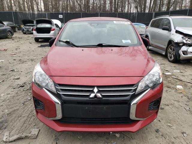 ML32FUFJXMHF02820 - 2021 MITSUBISHI MIRAGE G4 ES წითელი ფოტო 5