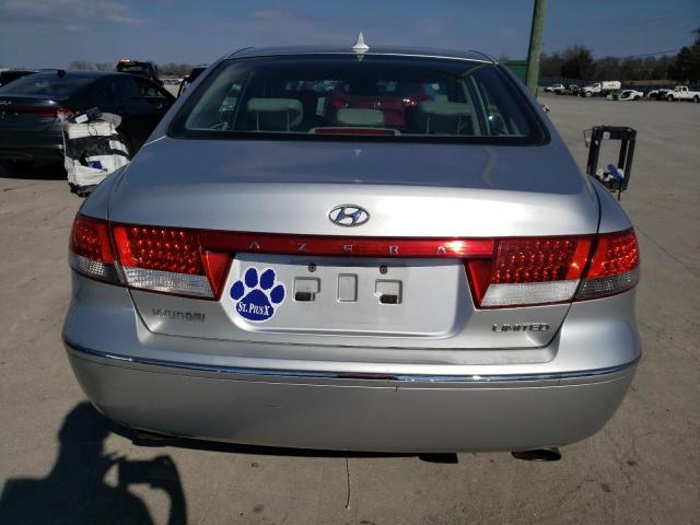 KMHFC46FX9A380522 - 2009 HYUNDAI AZERA SE SILVER photo 6