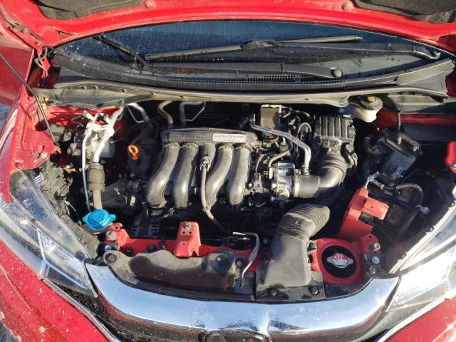 3HGGK5H87KM714855 - 2019 HONDA FIT EX RED photo 11