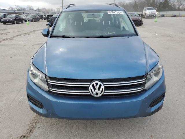 WVGAV7AXXHK044657 - 2017 VOLKSWAGEN TIGUAN S BLUE photo 5