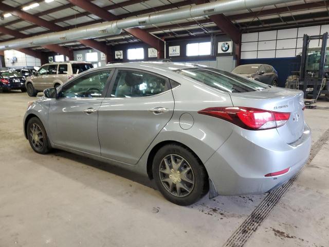 KMHDH4AE4FU392943 - 2015 HYUNDAI ELANTRA SE SILVER photo 2