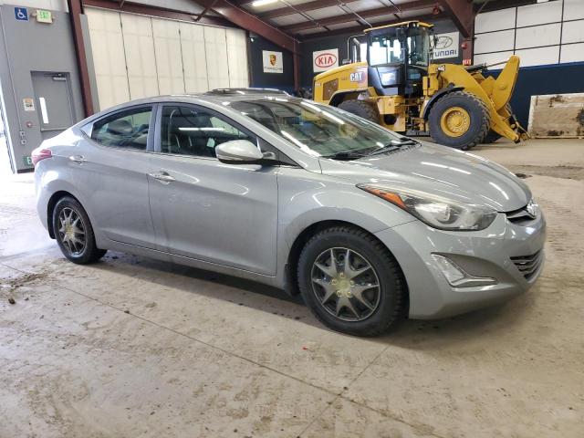 KMHDH4AE4FU392943 - 2015 HYUNDAI ELANTRA SE SILVER photo 4