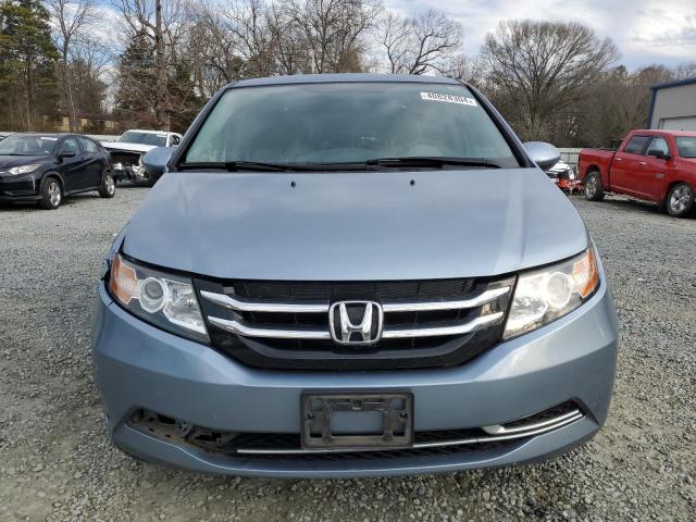 5FNRL5H42EB044190 - 2014 HONDA ODYSSEY EX BLUE photo 5