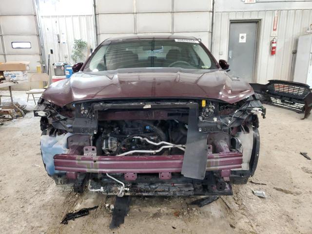 3FA6P0G72DR148638 - 2013 FORD FUSION S PURPLE photo 5