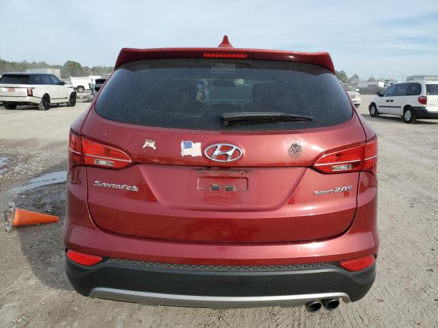 5XYZW3LAXDG052716 - 2013 HYUNDAI SANTA FE S RED photo 6