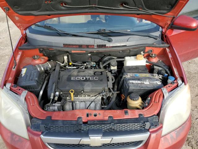 KL1TD5DE8AB105242 - 2010 CHEVROLET AVEO LS 红色 照片 11