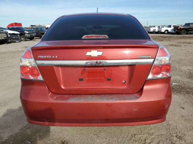 KL1TD5DE8AB105242 - 2010 CHEVROLET AVEO LS 红色 照片 6