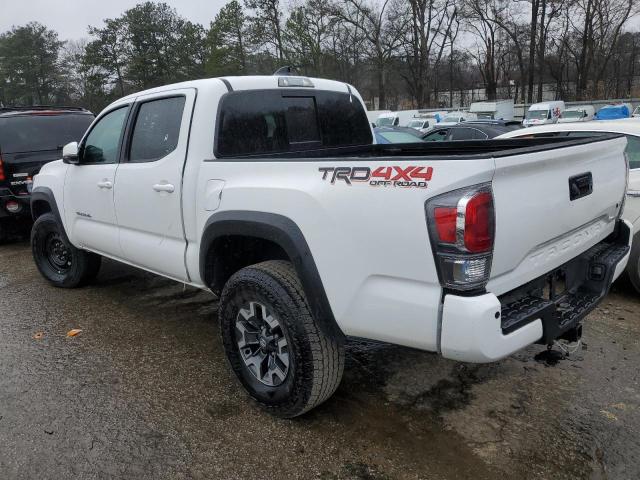 3TMCZ5AN7NM475188 - 2022 TOYOTA TACOMA DOUBLE CAB WHITE photo 2