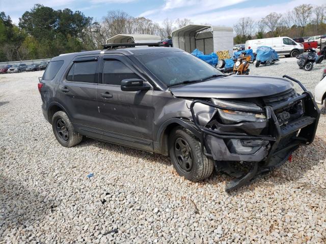1FM5K8AR1HGC24551 - 2017 FORD EXPLORER POLICE INTERCEPTOR CHARCOAL photo 4