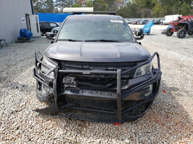 1FM5K8AR1HGC24551 - 2017 FORD EXPLORER POLICE INTERCEPTOR CHARCOAL photo 5