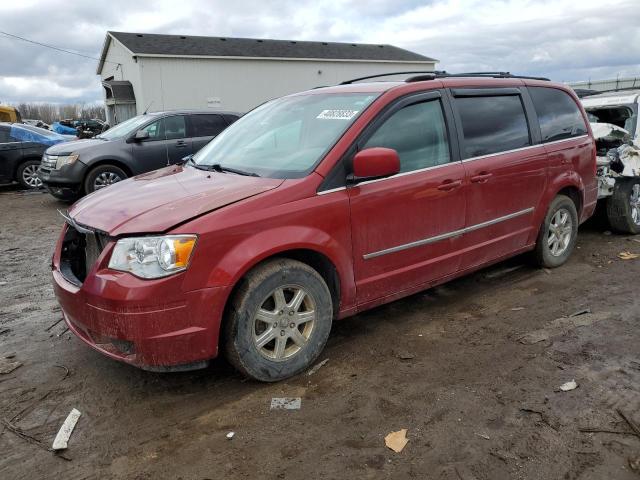 2A4RR5D10AR109511 - 2010 CHRYSLER TOWN & COU TOURING RED photo 1