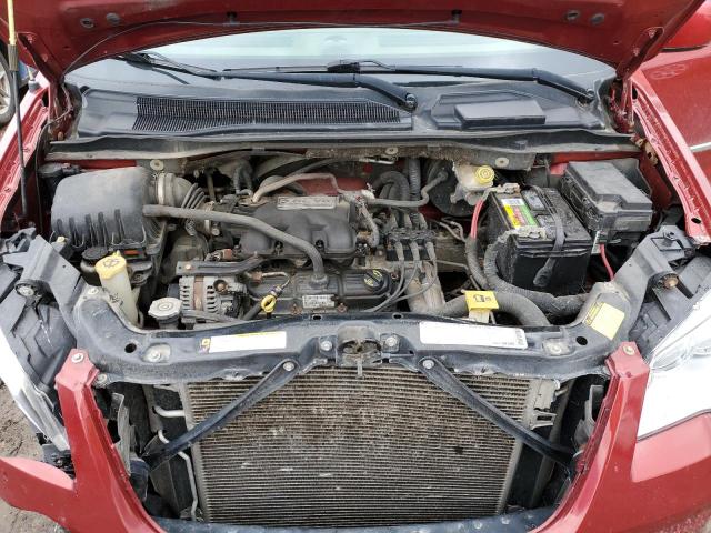 2A4RR5D10AR109511 - 2010 CHRYSLER TOWN & COU TOURING Kırmızı fotoğraf 12