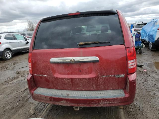 2A4RR5D10AR109511 - 2010 CHRYSLER TOWN & COU TOURING RED photo 6