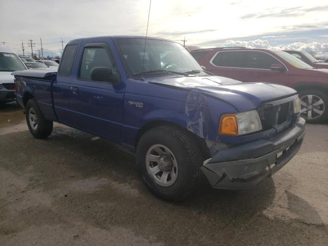 1FTYR14U25PA69282 - 2005 FORD RANGER SUPER CAB BLUE photo 4