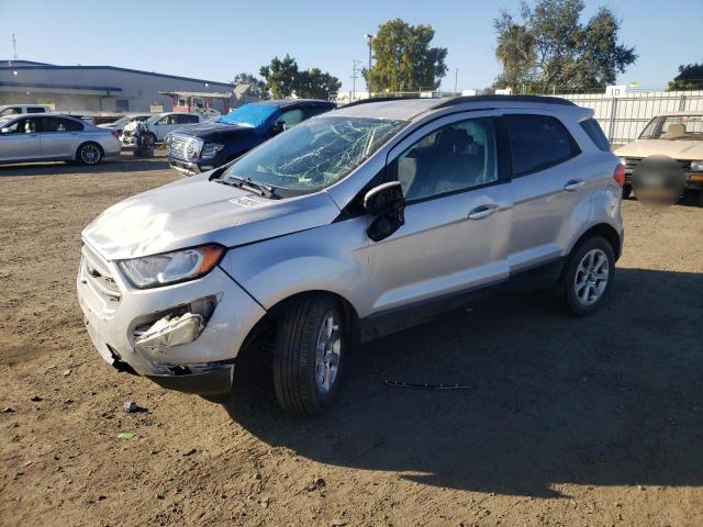 MAJ3P1TE4JC208247 - 2018 FORD ECOSPORT SE SILVER photo 1