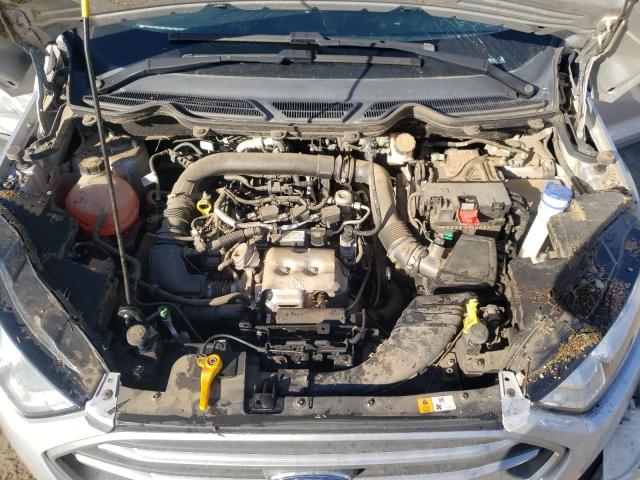 MAJ3P1TE4JC208247 - 2018 FORD ECOSPORT SE SILVER photo 11