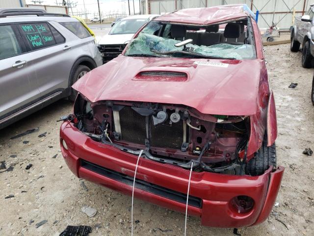 5TEJU62N36Z276878 - 2006 TOYOTA TACOMA DOUBLE CAB PRERUNNER RED photo 5