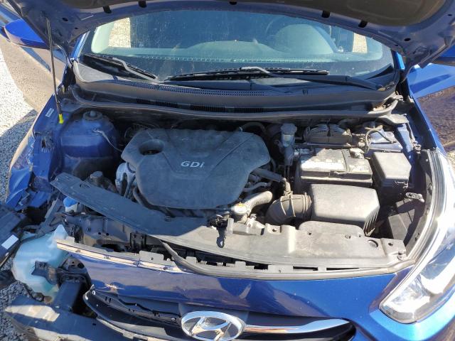 KMHCT5AEXFU213465 - 2015 HYUNDAI ACCENT GS BLUE photo 11