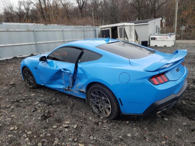1FA6P8CF4R5408284 - 2024 FORD MUSTANG GT BLUE photo 2