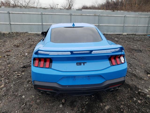 1FA6P8CF4R5408284 - 2024 FORD MUSTANG GT BLUE photo 6