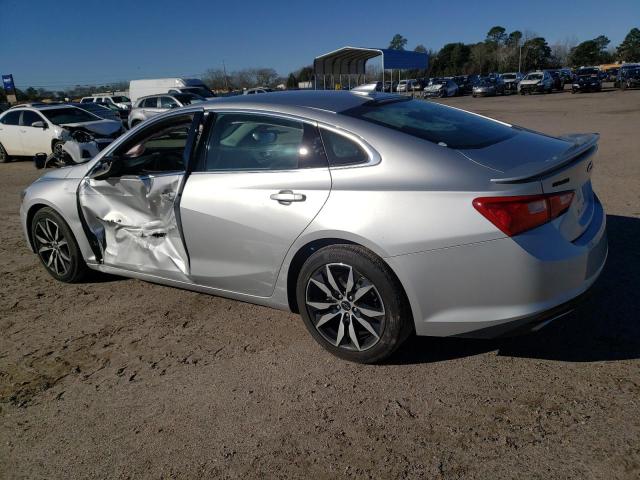 1G1ZG5ST6LF156366 - 2020 CHEVROLET MALIBU RS SILVER photo 2