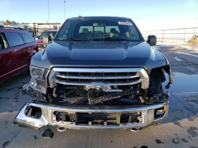 1FTEW1EG1GFA28896 - 2016 FORD F150 SUPERCREW GRAY photo 5