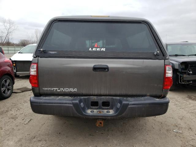 5TBJU32156S474430 - 2006 TOYOTA TUNDRA GRAY photo 6