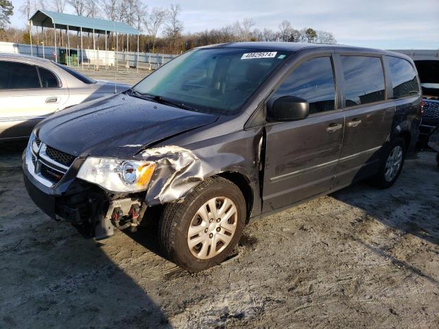 2C4RDGBG2GR250287 - 2016 DODGE GRAND CARA SE GRAY photo 1