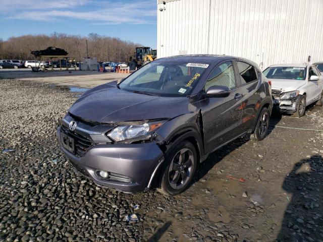 3CZRU6H58JM711632 - 2018 HONDA HR-V EX SILVER photo 1