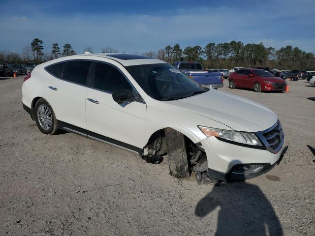 5J6TF3H53DL005897 - 2013 HONDA CROSSTOUR EXL WHITE photo 4