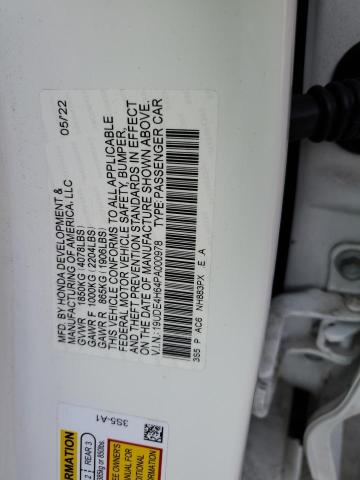 19UDE4H64PA000978 - 2023 ACURA INTEGRA A-SPEC TECH WHITE photo 12