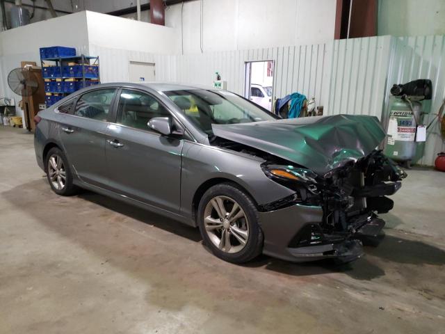 5NPE34AF8JH622194 - 2018 HYUNDAI SONATA SPORT GRAY photo 4