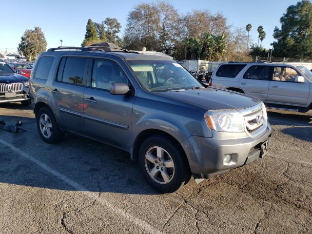 5FNYF3H46BB008618 - 2011 HONDA PILOT EX GRAY photo 4