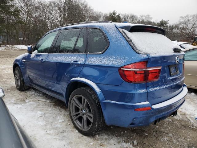 5YMGY0C56D0C11802 - 2013 BMW X5 M BLUE photo 2