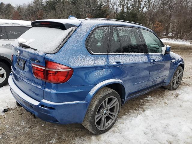 5YMGY0C56D0C11802 - 2013 BMW X5 M BLUE photo 3