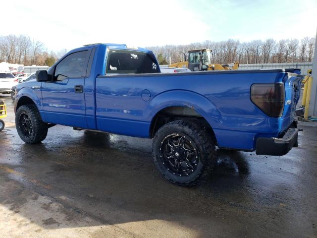 1FTMF1EW9AKE78247 - 2010 FORD F150 BLUE photo 2