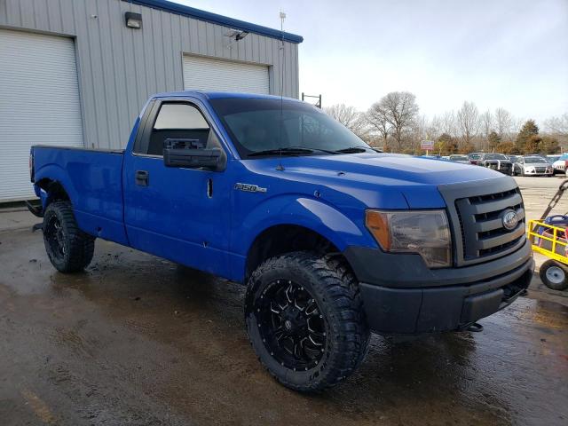 1FTMF1EW9AKE78247 - 2010 FORD F150 BLUE photo 4