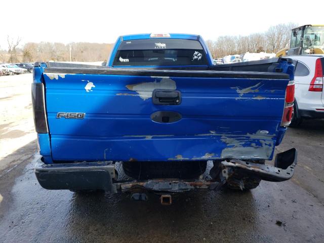 1FTMF1EW9AKE78247 - 2010 FORD F150 BLUE photo 6